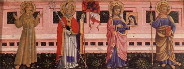 Bartolommeo Caporali St.Luke and the Apostle Jacob the Elder Sweden oil painting art